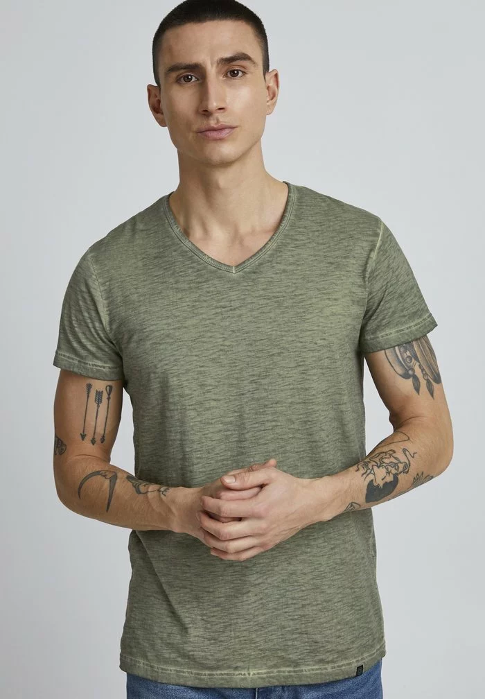 Solid CONLEY - T-shirt Imprimé - Climbing Ivy 1 Solid CONLEY - T-shirt Imprimé - Climbing Ivy