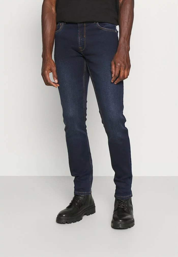 Solid SDTULIO JOY HYBRID 21105840 - Jean Droit - Dark Blue Denim 1 Solid SDTULIO JOY HYBRID 21105840 - Jean Droit - Dark Blue Denim