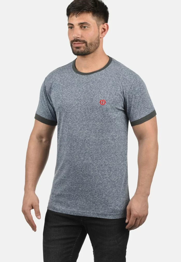 Solid BENNTEE - T-shirt Basique - Ins Blu M 2 Solid BENNTEE - T-shirt Basique - Ins Blu M – Image 2