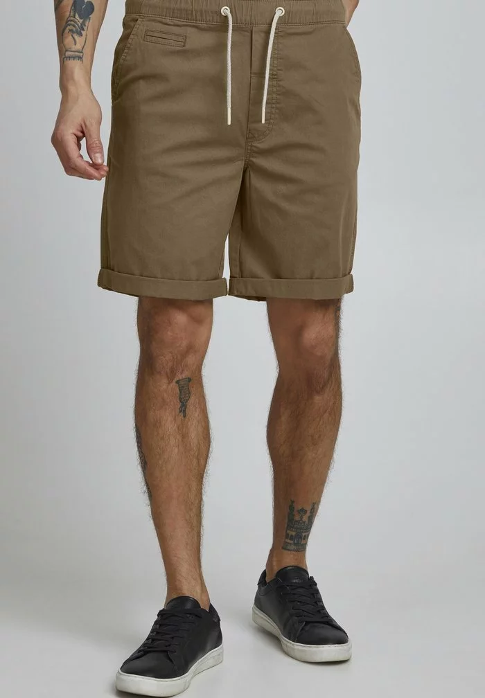 Solid JACOB JIM - Short - Khaki 1 Solid JACOB JIM - Short - Khaki