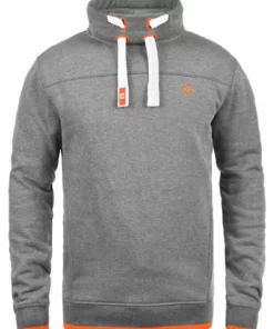 Solid SDBENJAMIN - Sweatshirt - Grey Melange -Élégance Boutique de44db1a360a4cad81f81d399da67084
