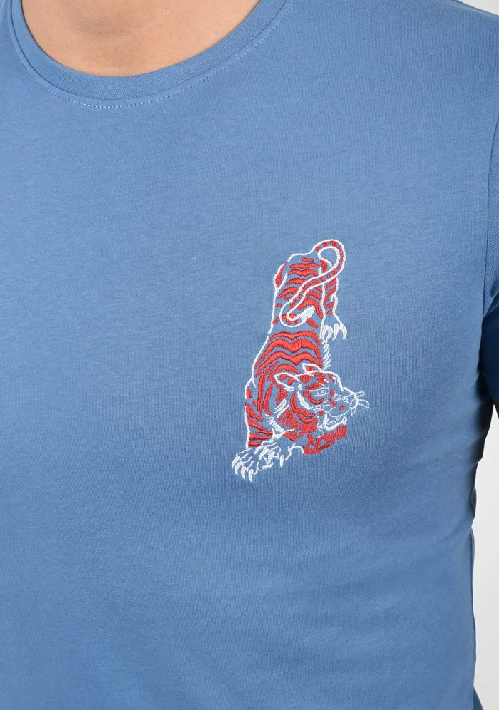 Solid SDTEE - T-shirt Imprimé - Federal Bl 4 Solid SDTEE - T-shirt Imprimé - Federal Bl – Image 4