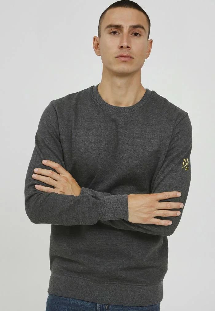 Solid SDKANI - Pullover - Dark Grey Melange 1 Solid SDKANI - Pullover - Dark Grey Melange
