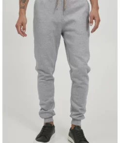Solid SDNAFADO - Pantalon De Survêtement - Gray Melange