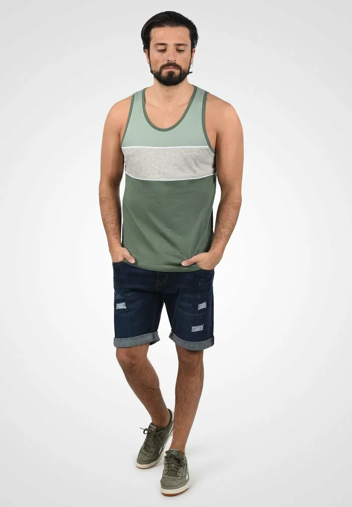 Solid SDCOBY - Débardeur - Duck Green 2 Solid SDCOBY - Débardeur - Duck Green – Image 2