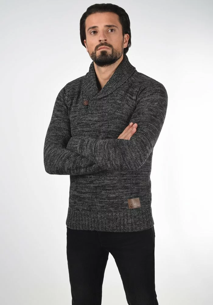 Solid SDPHIL - Pullover - Black 1 Solid SDPHIL - Pullover - Black