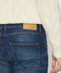 Solid VALDE JOY - Jean Slim - Dark Vintage Blue Denim -Élégance Boutique e0afd94d6287452592777cd45ae1e005