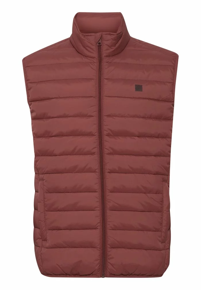 Solid SDSÖRENSON - Veste Sans Manches - Brick Red 6 Solid SDSÖRENSON - Veste Sans Manches - Brick Red – Image 6