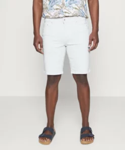 Solid RYDER - Short En Jean - White Denim