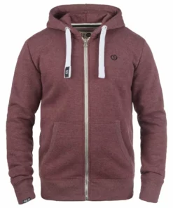 Solid SDBENNZIP - Sweat à Capuche Zippé - Wine Red 7 Solid SDBENNZIP - Sweat à Capuche Zippé - Wine Red -Élégance Boutique e1aaa88d5b9a4a0da4b12def87d8c62c