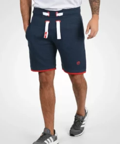 Solid SDBENJAMIN - Short - Blue Melange