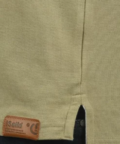 Solid SDTRIPPOLO - Polo - Sand Melan -Élégance Boutique e25ce60c13ae469ea64b909af8b0106a