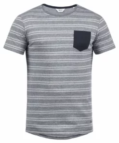 Solid SDFIDEL - T-shirt Imprimé - Mottled Light Blue 9 Solid SDFIDEL - T-shirt Imprimé - Mottled Light Blue -Élégance Boutique e357c5eca7824cfdbcb7d2720c11e7d1