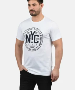 Solid SDYORK - T-shirt Imprimé - White