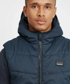 Solid SDATSU - Veste Sans Manches - Insignia Blue -Élégance Boutique e4aaa4b5cc0d48068c7c3ce1028bef42