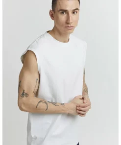 Solid Débardeur - White