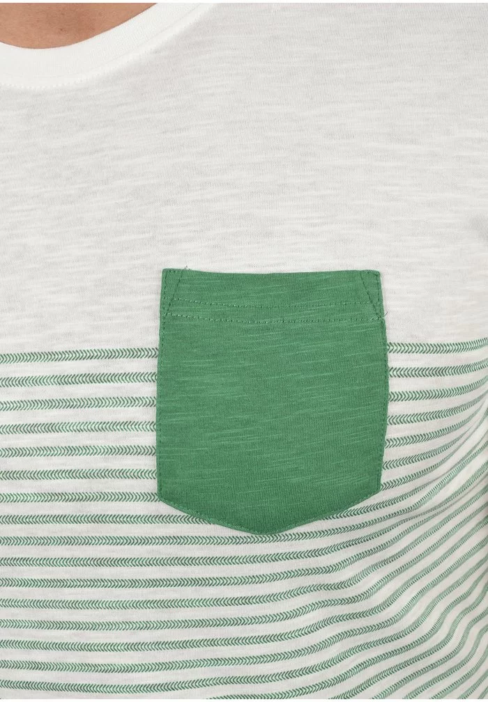 Solid SDTEE - T-shirt Imprimé - Bottle Green 4 Solid SDTEE - T-shirt Imprimé - Bottle Green – Image 4