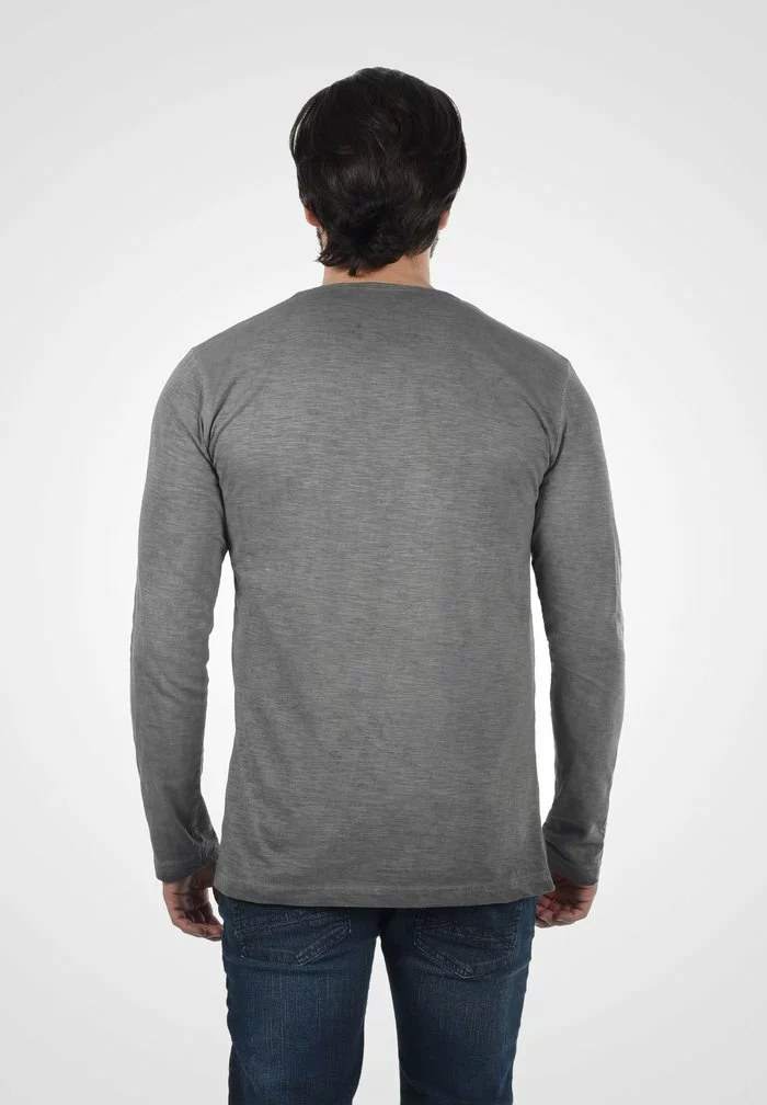 Solid SDCONNER - T-shirt à Manches Longues - Dark Grey 3 Solid SDCONNER - T-shirt à Manches Longues - Dark Grey – Image 3