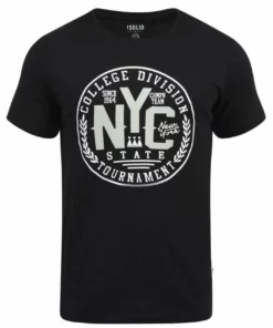 Solid SDYORK - T-shirt Imprimé - Black -Élégance Boutique e6703a8e0ee244c88d71adfe43ad97ee