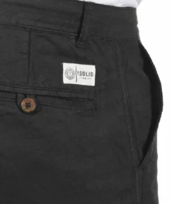 Solid LORAS - Short - Black -Élégance Boutique e6e0e139189847f890cb9e060526990f