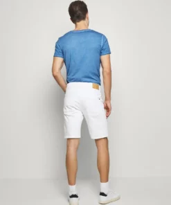 Solid Short En Jean - White -Élégance Boutique e7c91954f5754e548a77bc141f7cf539