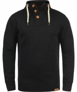 Solid SDTRIPTROYER - Sweatshirt - Black -Élégance Boutique e80ec2aa71054beea6dbb515629034de