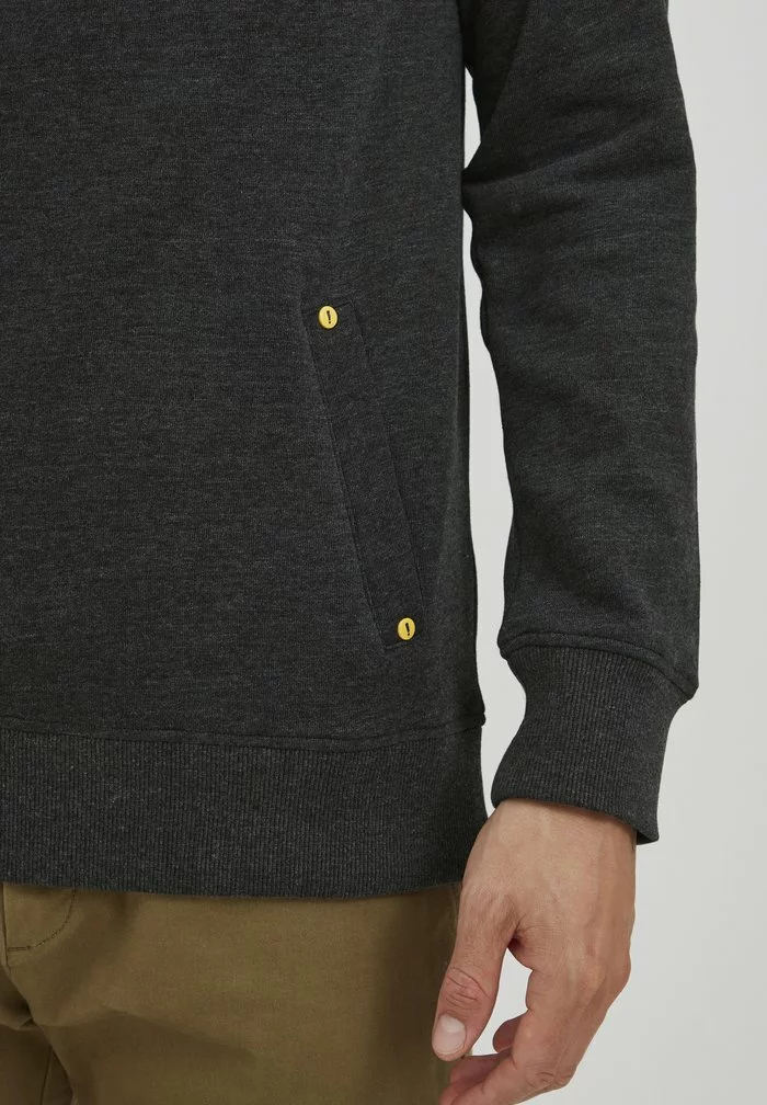 Solid SDKARAN - Pullover - Dark Grey Melange 5 Solid SDKARAN - Pullover - Dark Grey Melange – Image 5