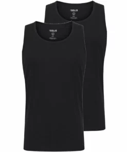 Solid SDCASAL - Débardeur - Black -Élégance Boutique e8ee137469f847199f3ef6fa323e23d6