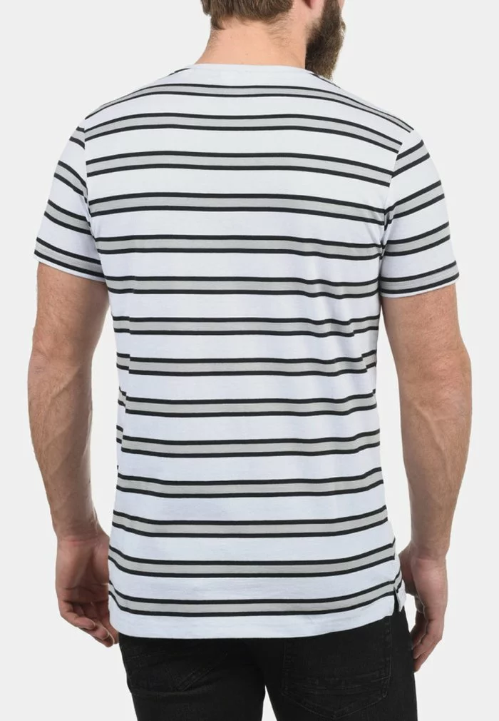 Solid SDSALU - T-shirt Imprimé - Light Grey 2 Solid SDSALU - T-shirt Imprimé - Light Grey – Image 2