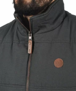 Solid SDFREDOLIN - Veste Sans Manches - Forged Iron 10 Solid SDFREDOLIN - Veste Sans Manches - Forged Iron -Élégance Boutique e95966e9ee0e40fea5b7cebcf204ed25