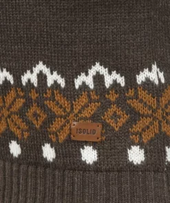 Solid SDNORWIG - Pullover - Dark Brown -Élégance Boutique e9ab8e7e51ee4ae9b7880c893fe60bfb