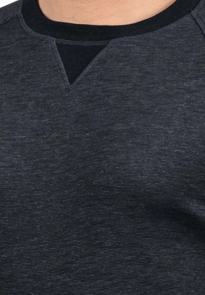 Solid SDVITUNECK - Pullover - Dark Blue 3 Solid SDVITUNECK - Pullover - Dark Blue – Image 3