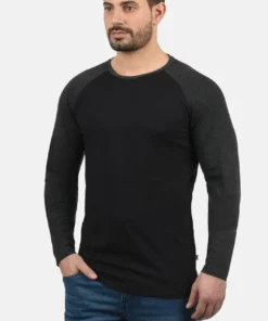Solid SDBASTIEN - T-shirt à Manches Longues - Black