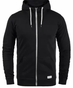 Solid SDTAMBO - Sweat à Capuche Zippé - Black -Élégance Boutique eb072cfcb1bf49dcb24791a2eedc1668