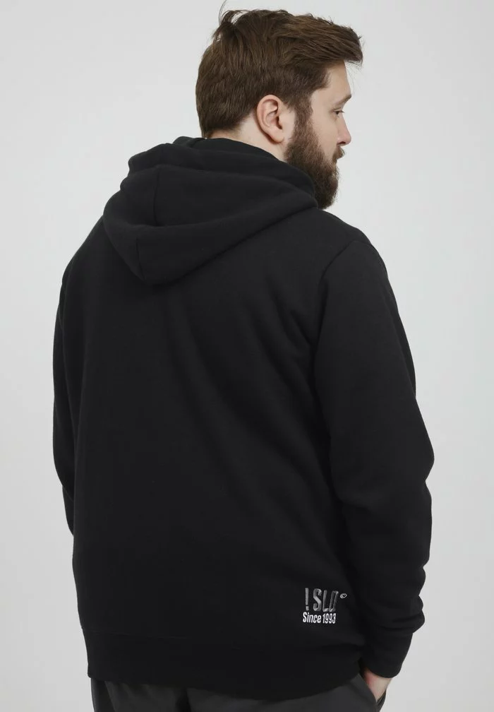 Solid SDBENNZIP BT - Sweat à Capuche Zippé - Black 3 Solid SDBENNZIP BT - Sweat à Capuche Zippé - Black – Image 3