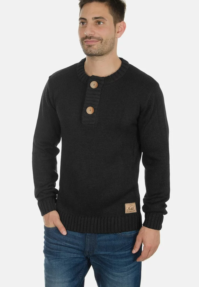 Solid SDPALANI - Pullover - Black 1 Solid SDPALANI - Pullover - Black