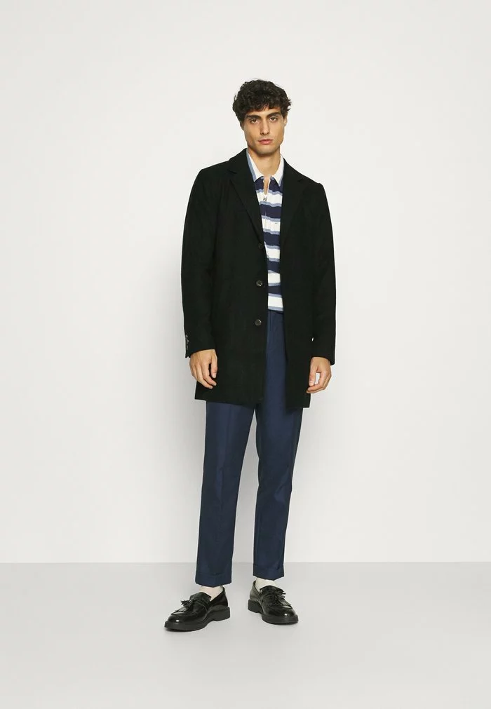 Solid SDTAVE COAT 21105918 - Manteau Classique - Black 2 Solid SDTAVE COAT 21105918 - Manteau Classique - Black – Image 2