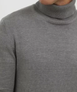 Solid SDKNIT - Pullover - Gray Melange -Élégance Boutique edab5fcfb0324e75a7fb571b5ddb3512