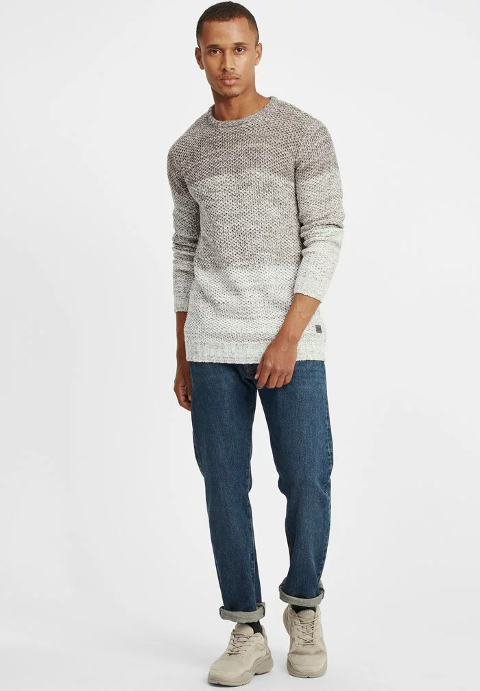 Solid SDAYTON - Pullover - Grey Melange 2 Solid SDAYTON - Pullover - Grey Melange – Image 2