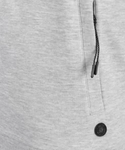 Solid SDGELBERT - Sweat à Capuche Zippé - Light Grey Melange -Élégance Boutique ee2375ecf8c344a28c9bb9983a9f1c94