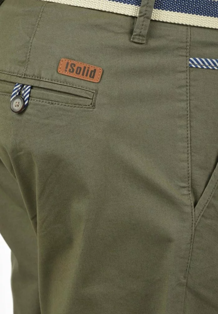 Solid SDMONTY - Short - Dusty Olive 3 Solid SDMONTY - Short - Dusty Olive – Image 3