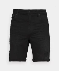 Solid SDREGULAR - Short En Jean - Black -Élégance Boutique ee6a100f1ef04bd19a93b21804b39c7e