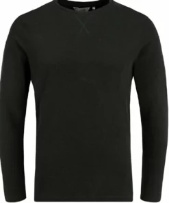 Solid SDUPANO - T-shirt à Manches Longues - Black -Élégance Boutique ee786bf16a2b4b46aba3b415c6c872b6