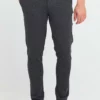 Solid SDOLIVERO - Pantalon Classique - Dark Grey Melange
