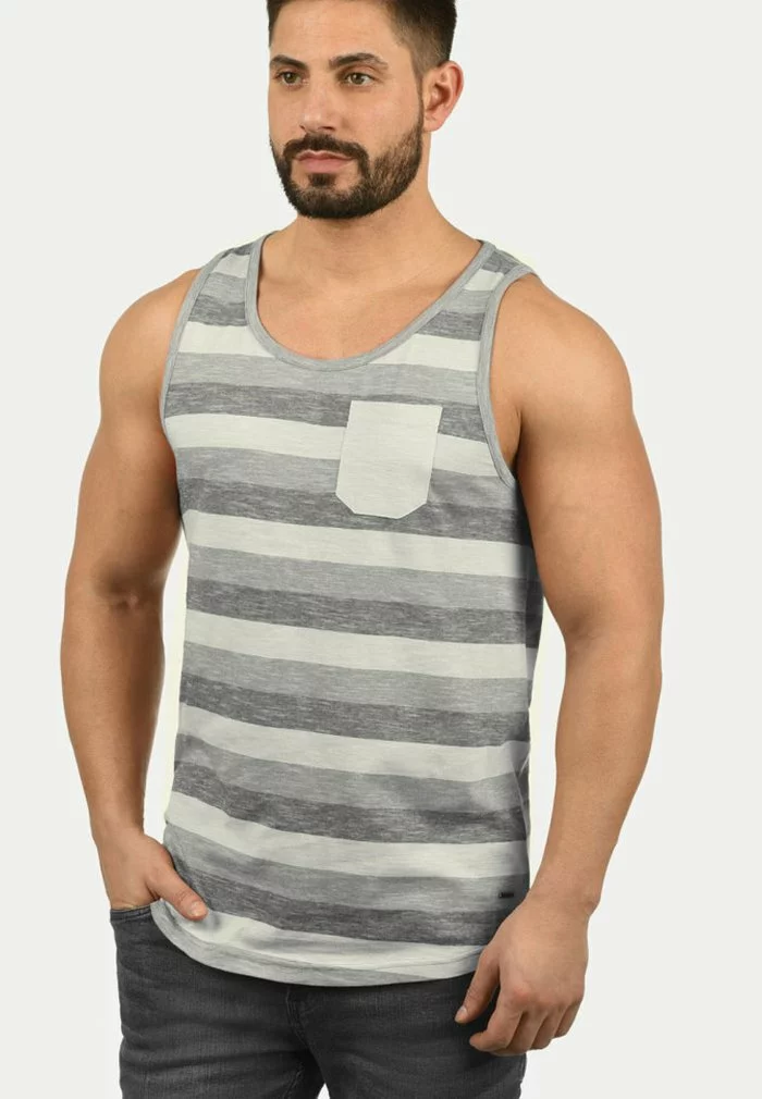 Solid SDWHICCO - Débardeur - Light Grey 1 Solid SDWHICCO - Débardeur - Light Grey