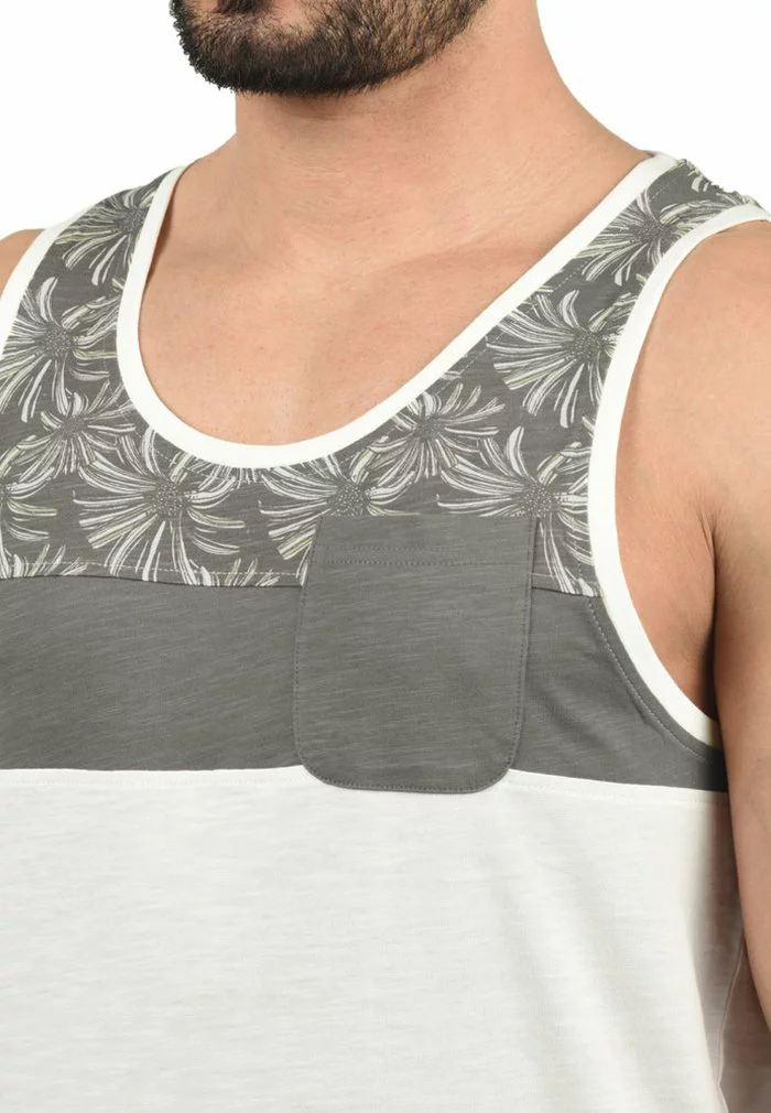 Solid SDFLO - Débardeur - Mid Grey 3 Solid SDFLO - Débardeur - Mid Grey – Image 3