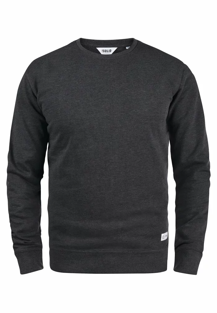 Solid SDTARABO - Sweatshirt - Dark Grey Melange 4 Solid SDTARABO - Sweatshirt - Dark Grey Melange – Image 4