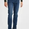 Solid SDFYNN - Jean Droit - Middle Blue Denim
