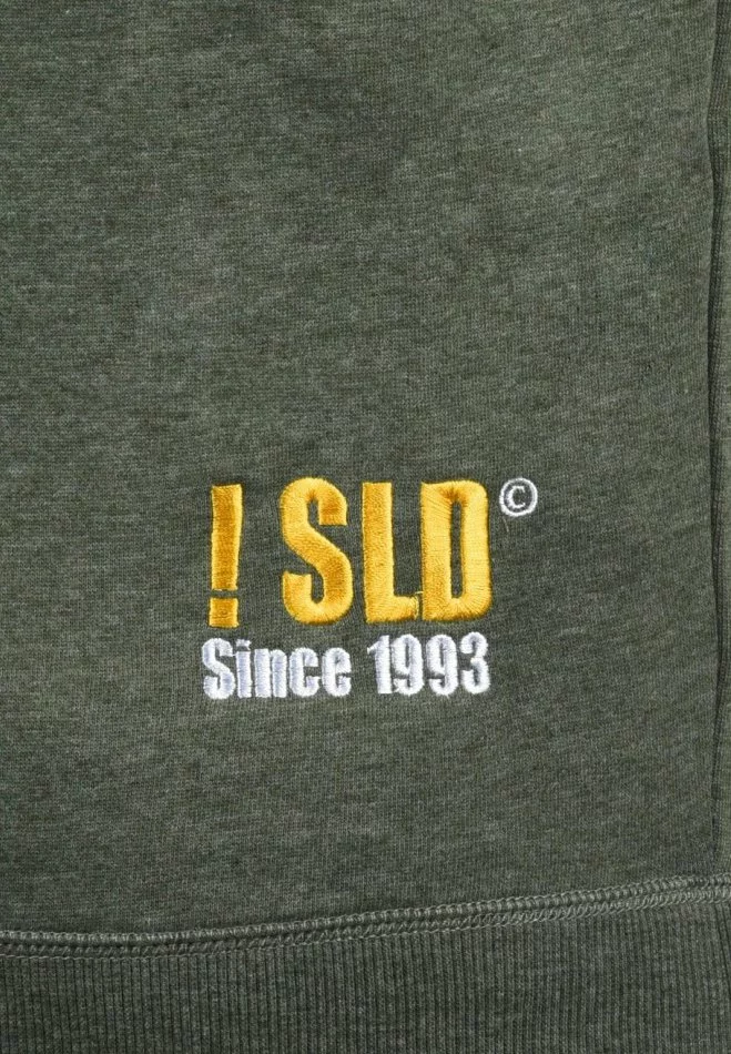 Solid SDBENNZIP - Sweat à Capuche Zippé - Olive 3 Solid SDBENNZIP - Sweat à Capuche Zippé - Olive – Image 3