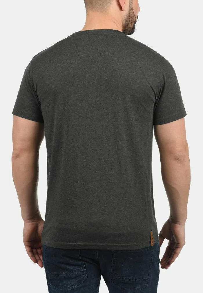 Solid SDVOLKER - T-shirt Basique - Dark Grey 2 Solid SDVOLKER - T-shirt Basique - Dark Grey – Image 2